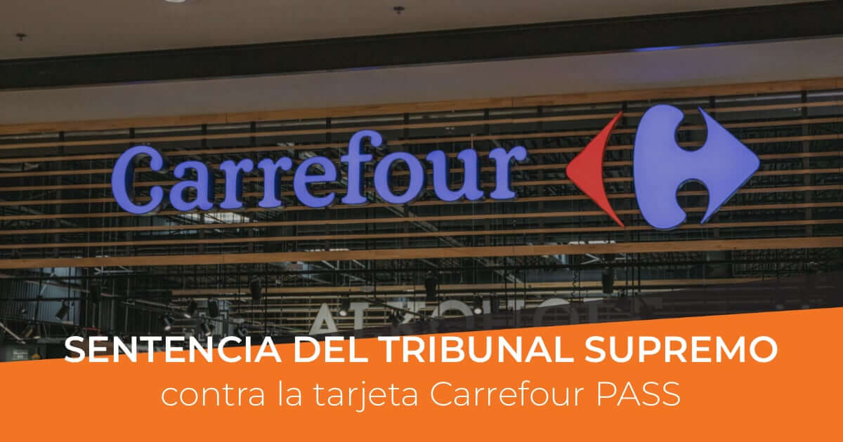 Sentencia del tribunal supremo contra Carrefour PASS